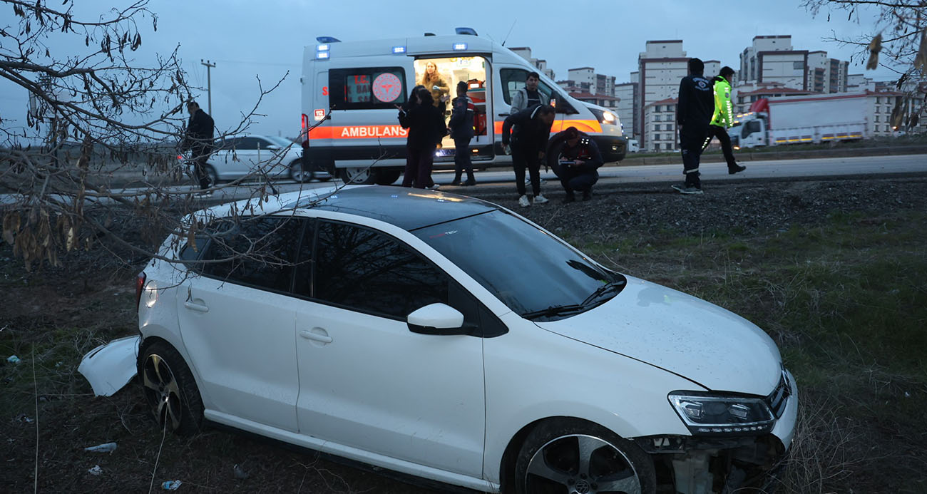 Alkollü sürücü kaza yaptı, yakınları gazetecileri tehdit etti
