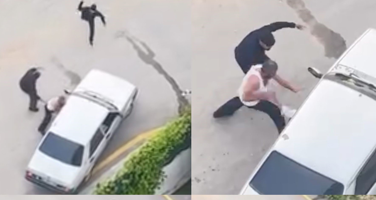 Mersin’in Tarsus ilçesinde iki grup arasında çıkan taşlı kavga cep telefonu kamerasına yansıdı.