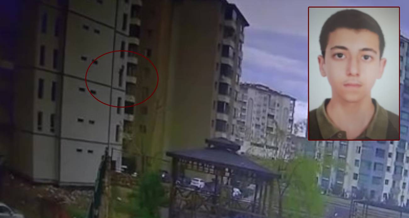 Stajyer öğrenci 25 metreden düşerek hayatını kaybetti, o anlar kameraya yansıdı