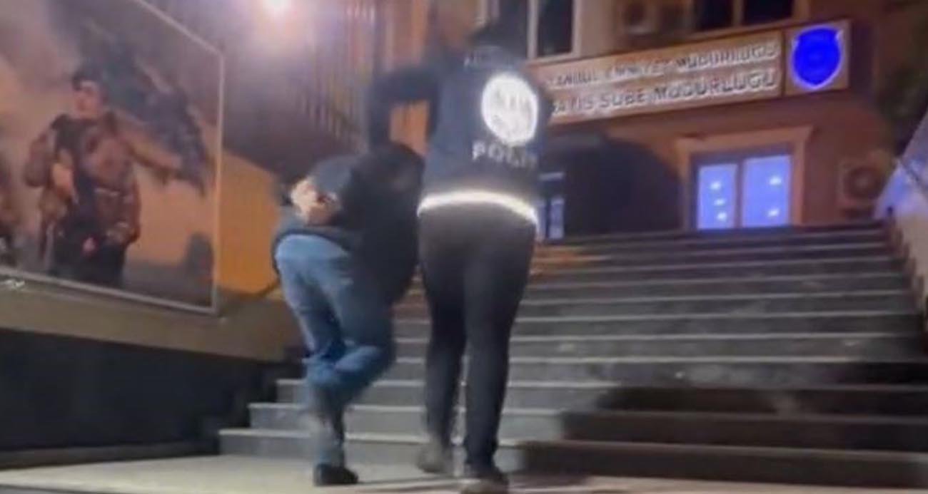 İstanbul’da sosyal medyada polis yeleği giyerek yayın yapan şahıs gözaltına alındı. Yapılan aramalarda 2 adet kurusıkı tabanca, 1 adet polis yeleği ve 1 adet cep telefonu ele geçirildi.