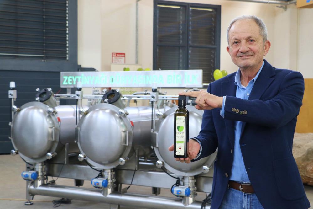 Zeytinyağında üreticileri heyecanlandıracak makine: Soğuk sıkımda sıcak sıkım verimi