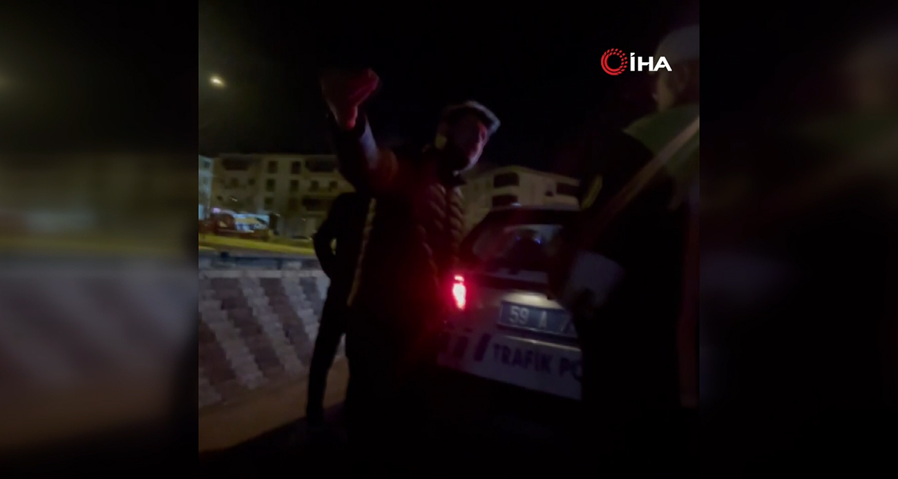 "Ayaklarına kapanayım ne olur arabayı men etmeyin" diyen alkollü sürücü cezadan kurtulamadı