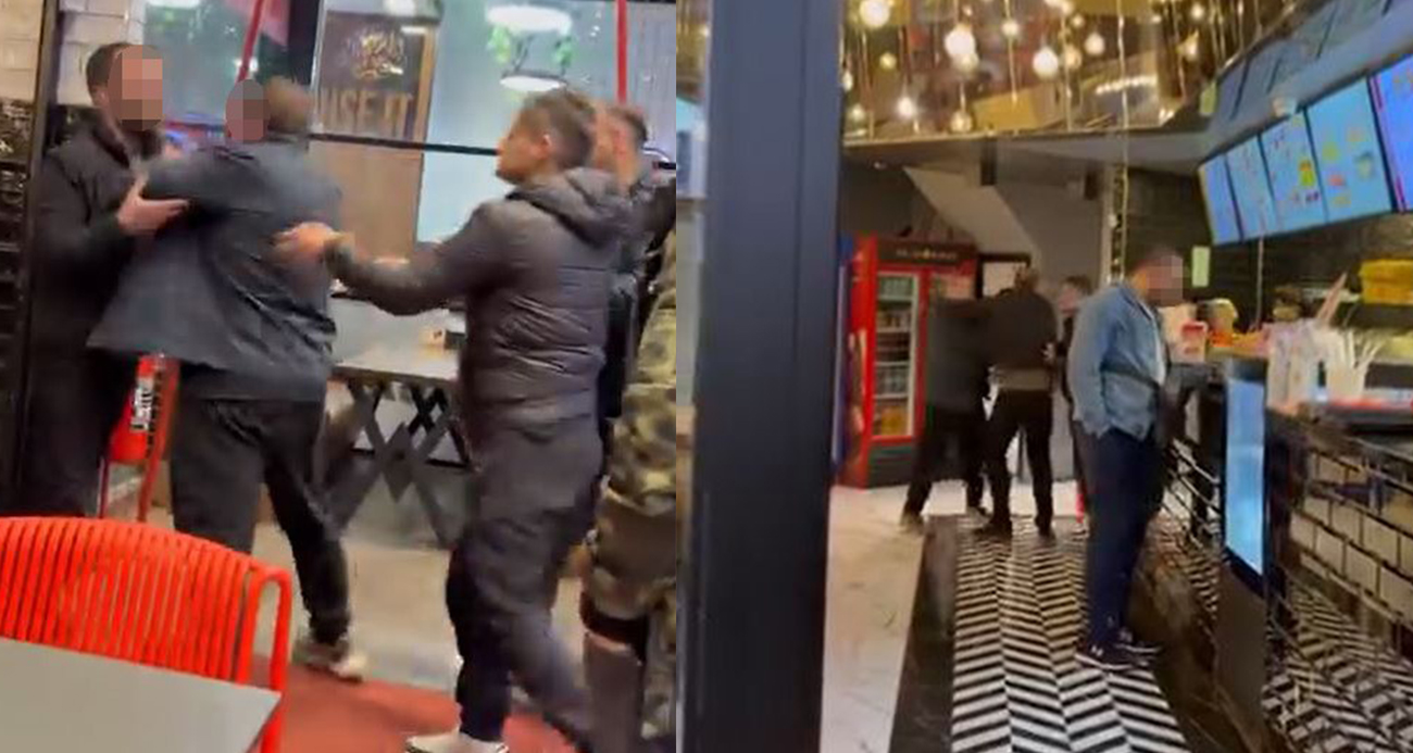 Büyükçekmece’de siparişi geç gelen şahıs, çalışanların üzerine yürüdü