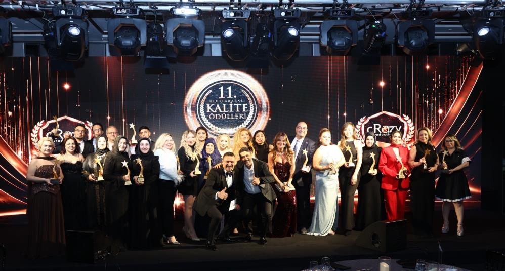 11. Uluslararası Altın Kalite Ödülleri sahiplerini buldu