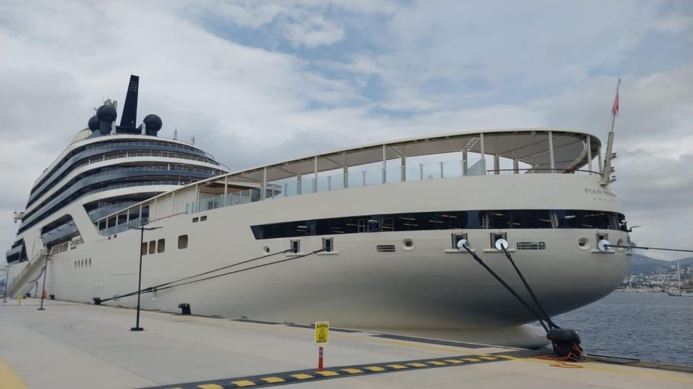 400 milyon avroluk gemi Bodrum’a geldi