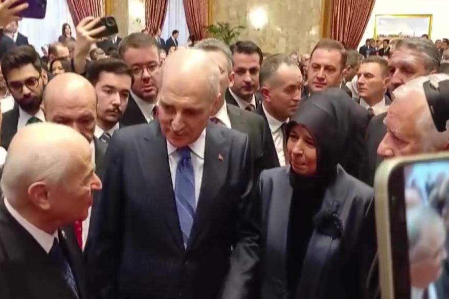 MHP Lideri Bahçeli, DEM Parti heyeti ile bir araya geldi