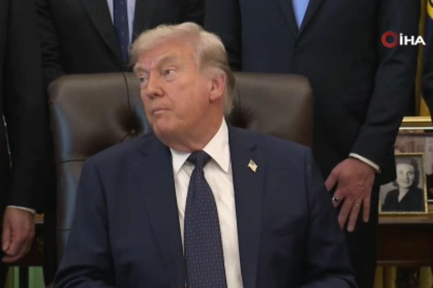 ABD Başkanı Trump: "Boğaz üzerinde tam kontrolümüz var"