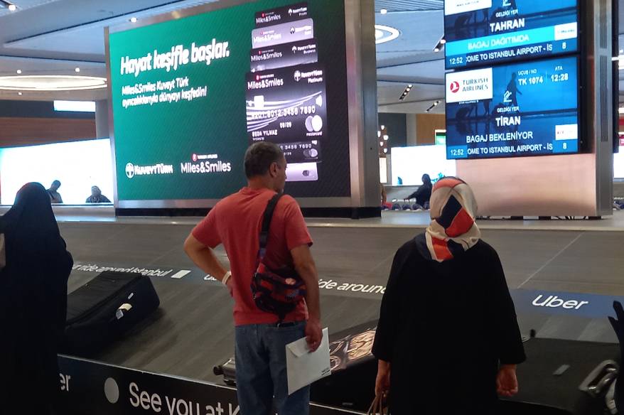 İstanbul Havalimanı’nda İran uçuşları yeniden başladı