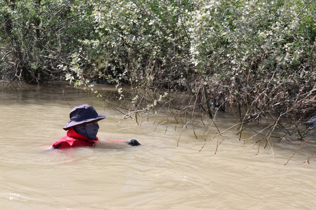 Nehre düşen çocuk için arama çalışmaları 6 gündür sürüyor