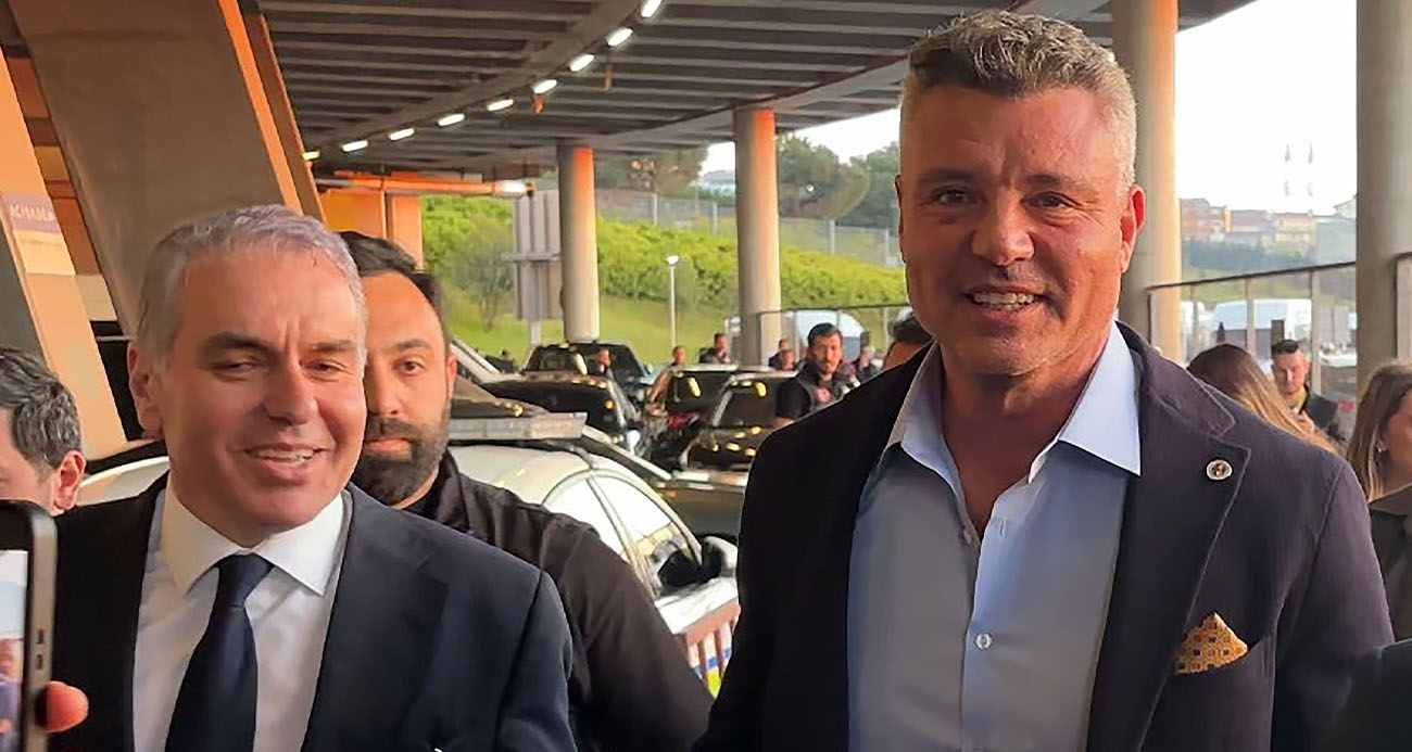 Sadettin Saran, derbi için stada geldi