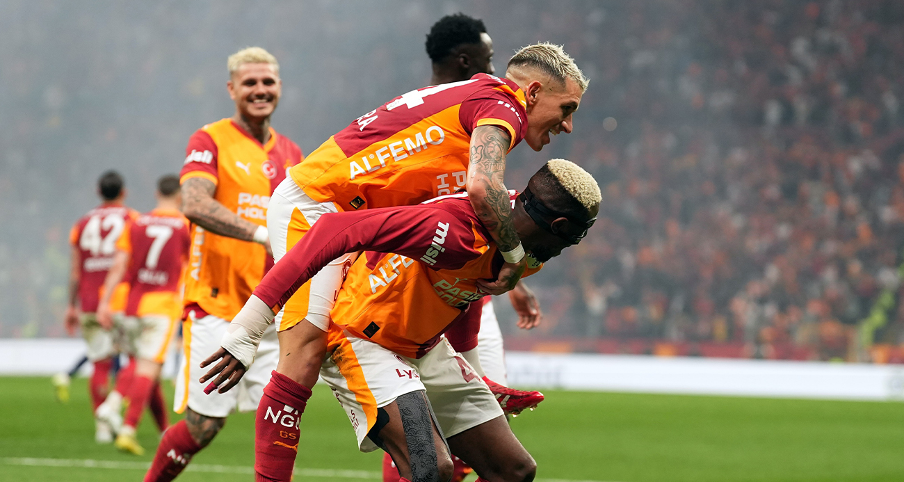 Galatasaray evindeki yenilmezlik serisini derbide sürdürdü