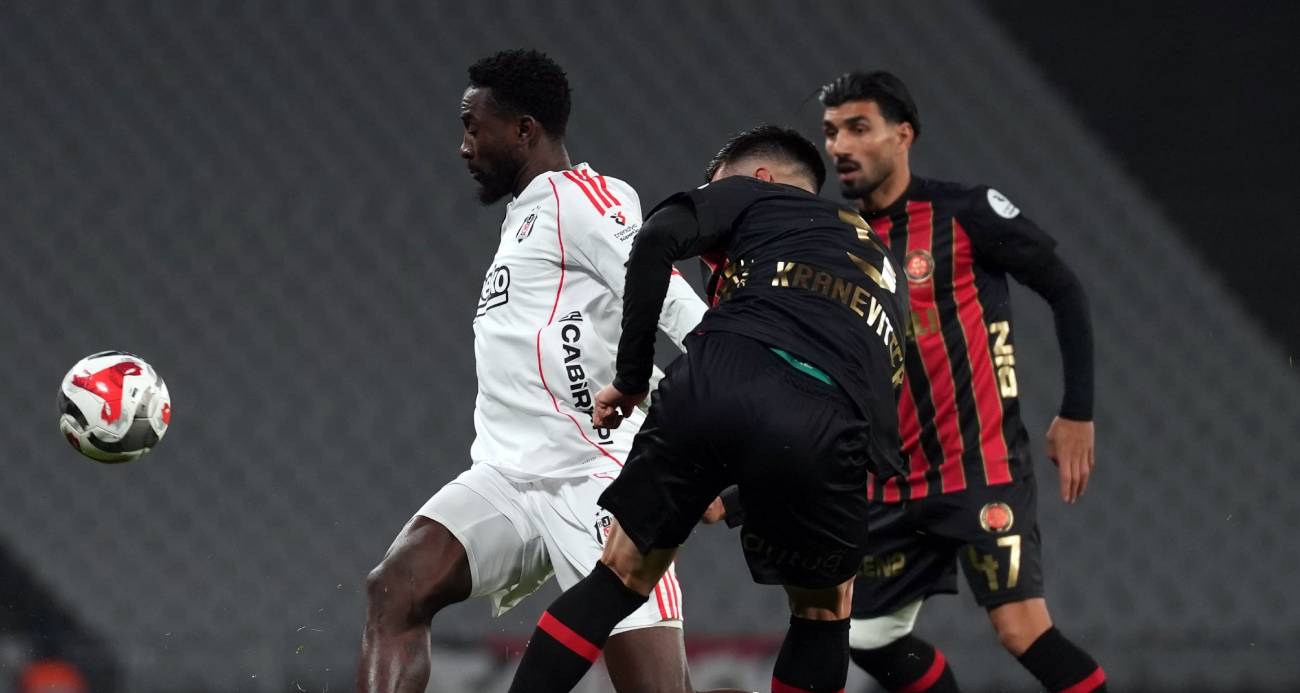 Beşiktaş ile Fatih Karagümrük, 18. randevuda