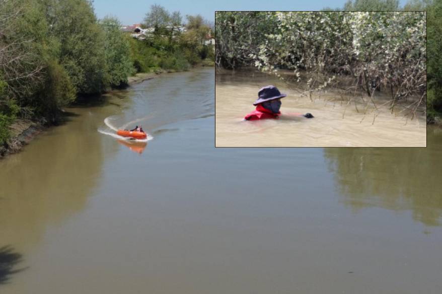 Nehre düşen çocuk için arama çalışmaları 6 gündür sürüyor