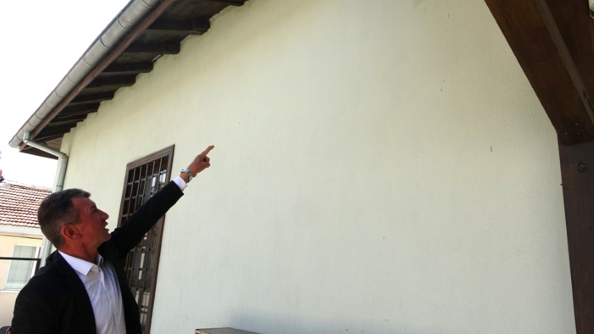 Caminin duvar boşluğundaki sır yüzyıllar sonra ortaya çıktı