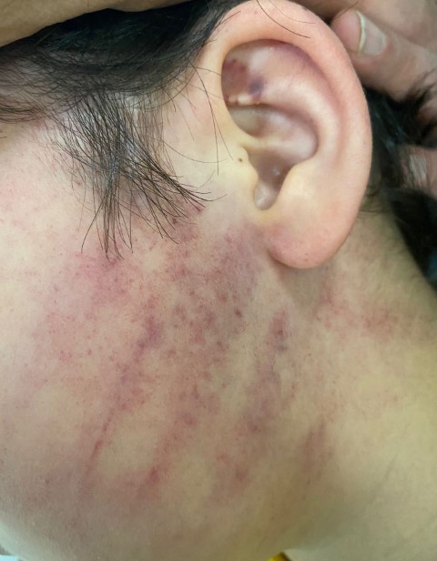 İlkokul öğrencilerinin sıra tartışmasında okula gelen baba, anne ve babaanne 2 çocuğu darp etti