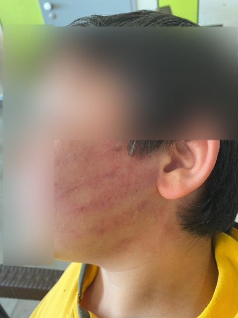 İlkokul öğrencilerinin sıra tartışmasında okula gelen baba, anne ve babaanne 2 çocuğu darp etti