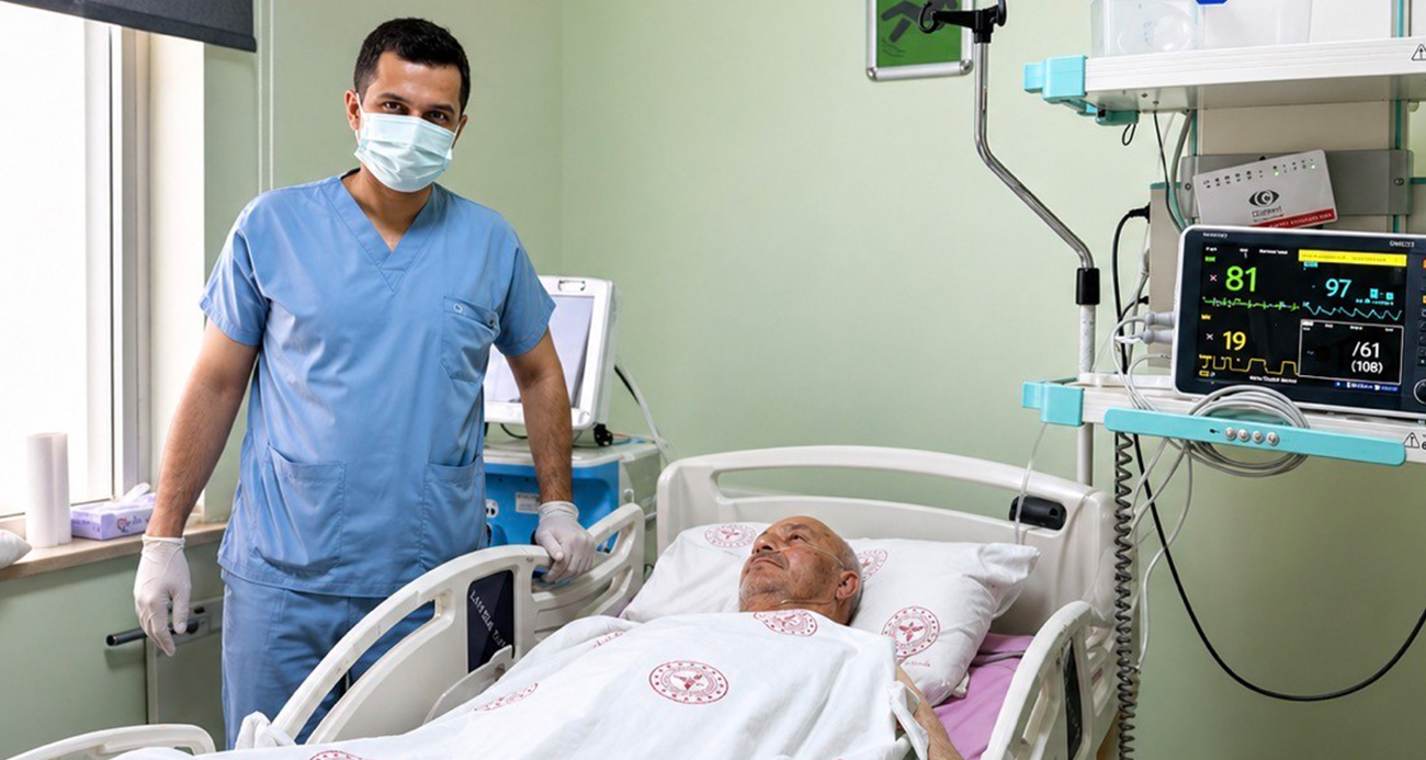 Ağrı’da düşme sonrası oluşan küçük yara, 72 yaşındaki Muhlis Budak’ta saatler içinde ölümcül enfeksiyona dönüştü. Aynı zamanda organ yetmezliği geliştiğini öğrenen hasta, yapılan ameliyat ve tedaviyle hayata tutundu.