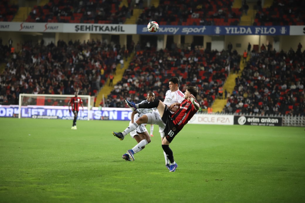 Trendyol Süper Lig: Gaziantep FK: 0 - Beşiktaş: 2 (Maç sonucu)