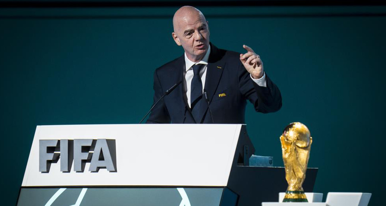 FIFA Başkanı Gianni Infantino, 76. FIFA Kongresi'nde yaptığı açıklamada, İran'ın 2026 FIFA Dünya Kupası'na katılacağını duyurdu.