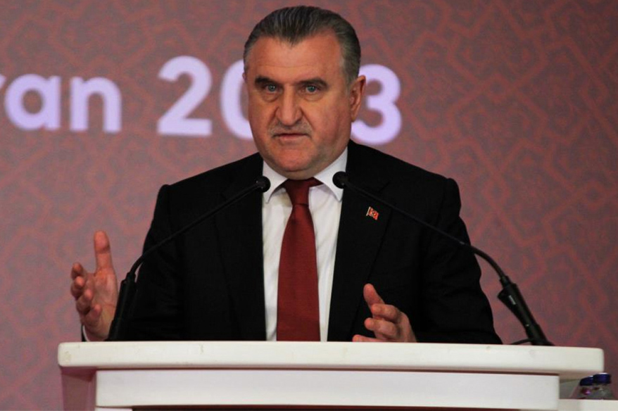 Bakan Bak’tan Amed Sportif Faaliyetler için tebrik mesajı