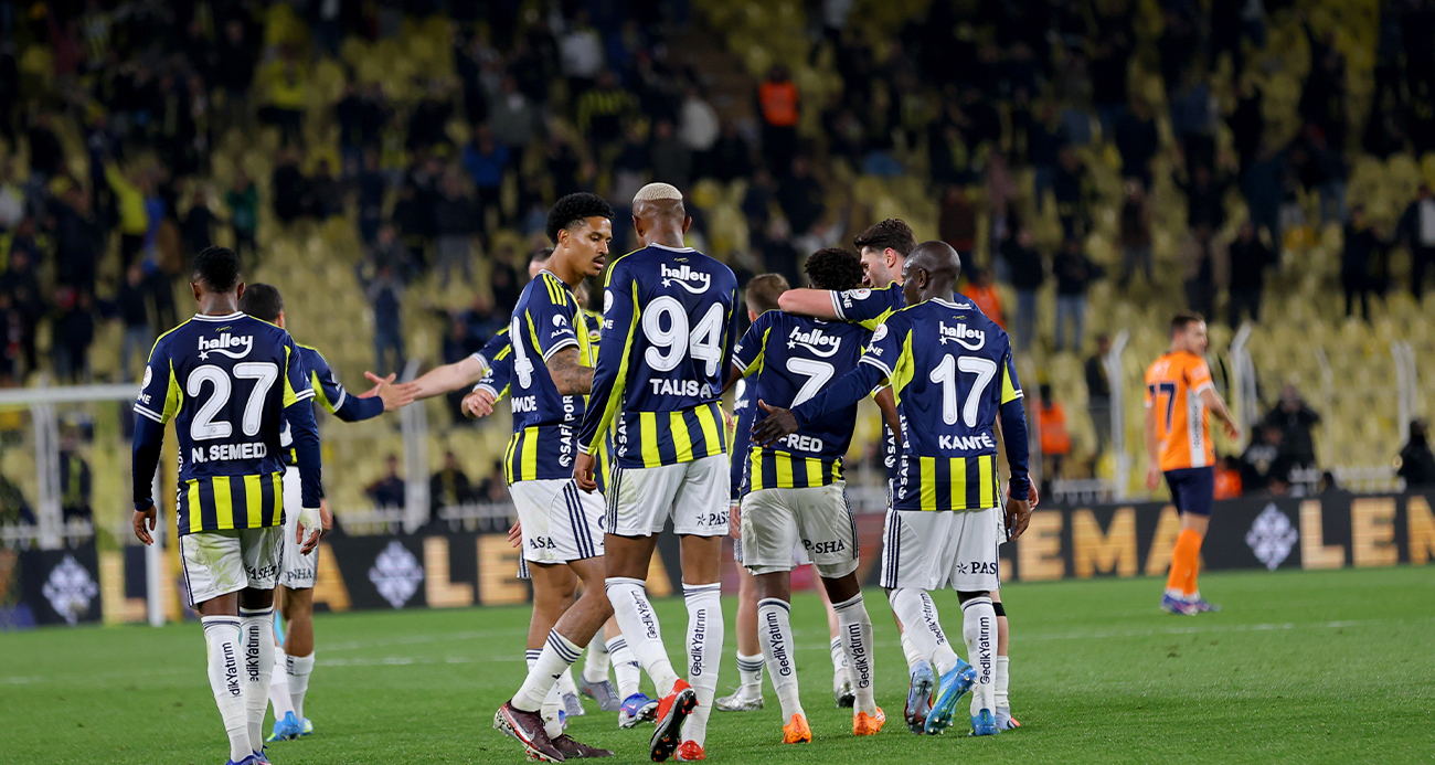 Fenerbahçe, Kadıköy’de Başakşehir’e karşı galibiyet serisini sürdürdü
