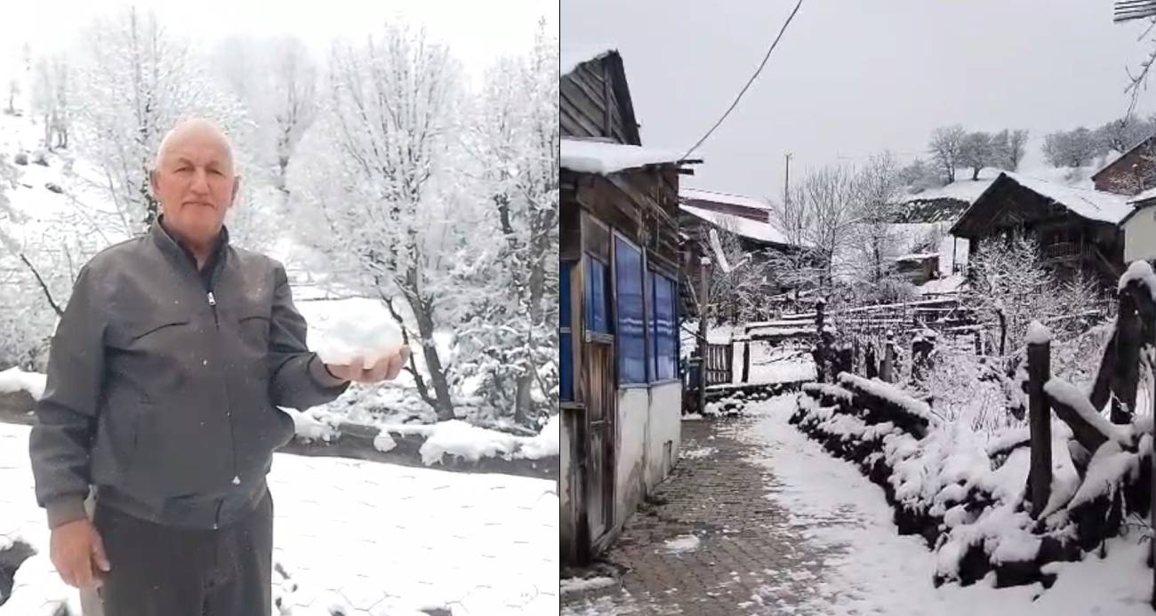 Sivas şaşırtmadı: Mayıs ayının başında kar yine yüzünü gösterdi