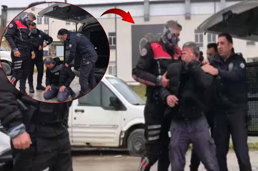 Ehliyetsiz sürücü zorluk çıkarınca biber gazı yedi