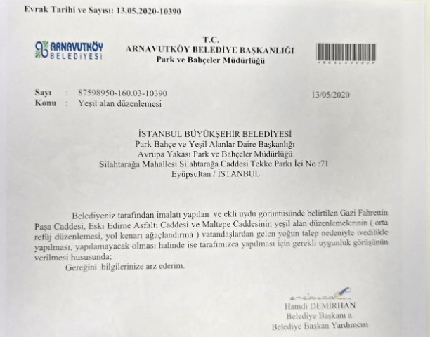Arnavutköy‘de hizmete İBB engeli