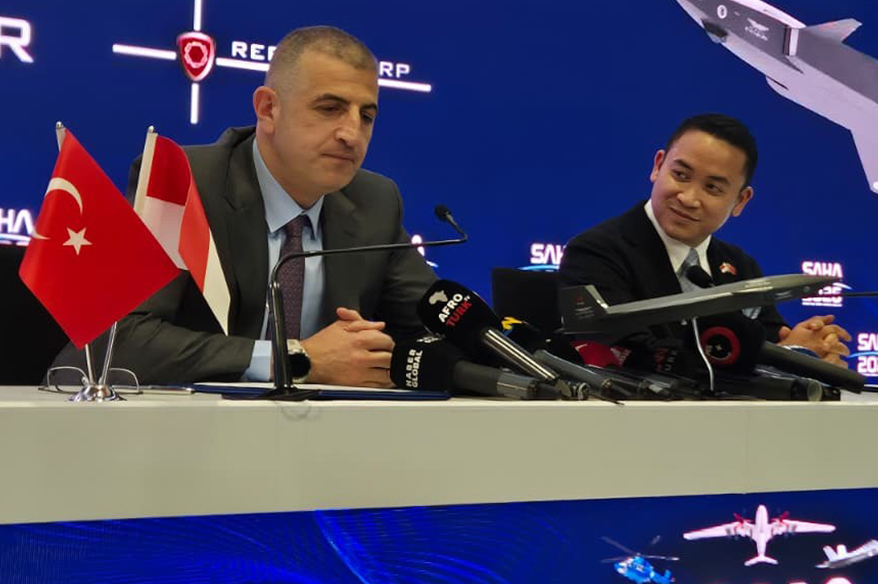 Bayraktar Kızılelma Endonezya yolcusu