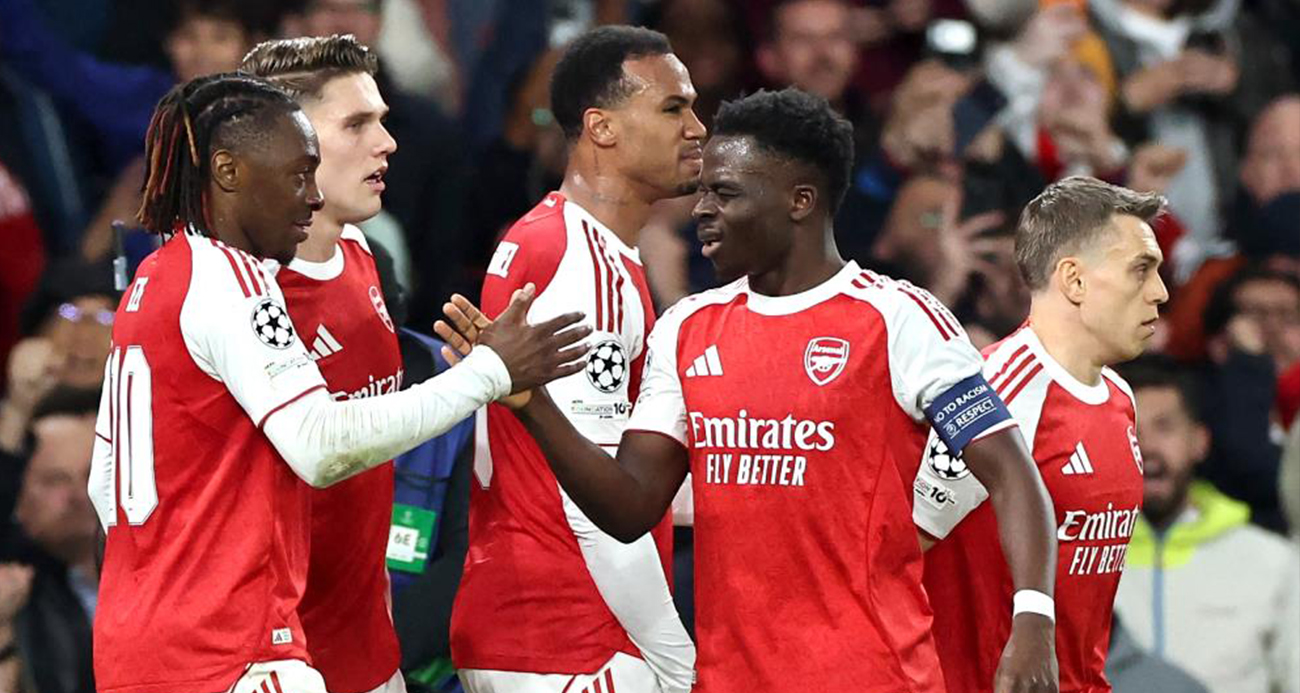 Şampiyonlar Ligi’nde ilk finalist Arsenal