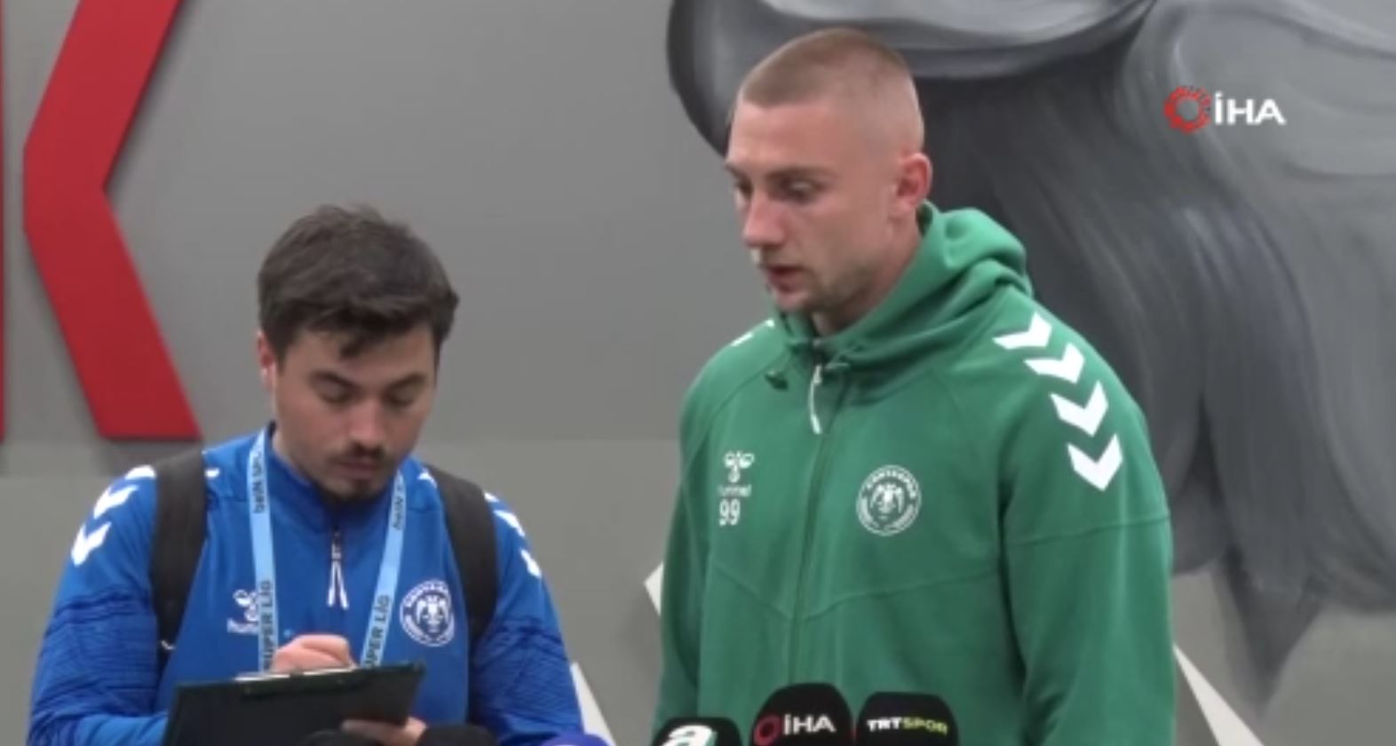 Konyasporlu futbolcu Blaz Kramer, Ziraat Türkiye Kupası'nı Konya'ya getirmek istediklerini söyledi.