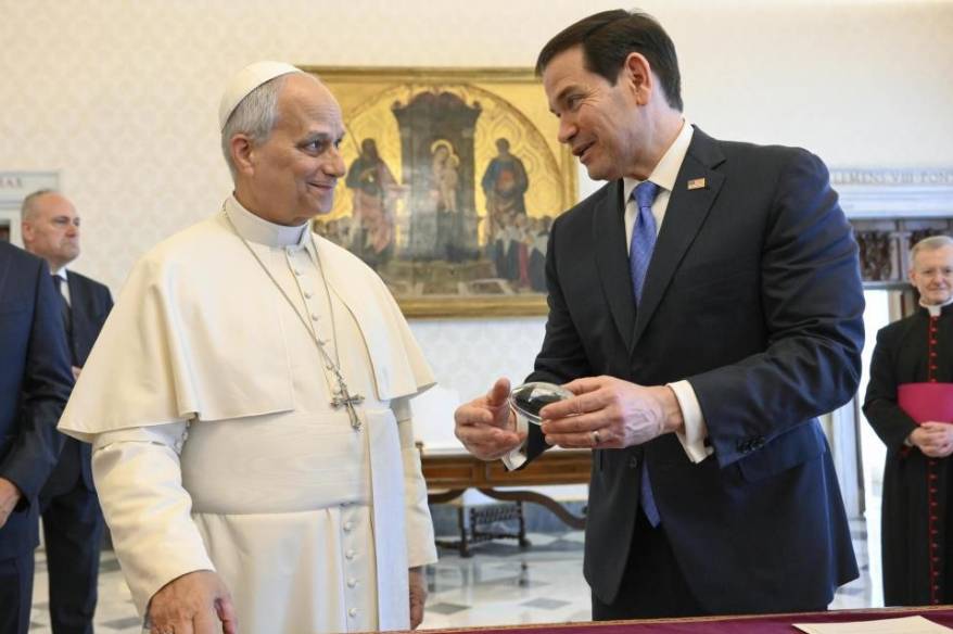 Vatikan: "Papa ile Rubio arasındaki görüşme samimi geçti"