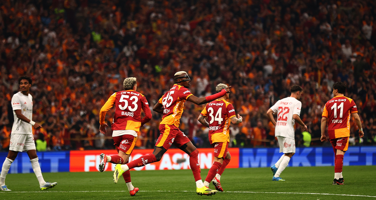 Galatasaray ligde sahasında kaybetmiyor