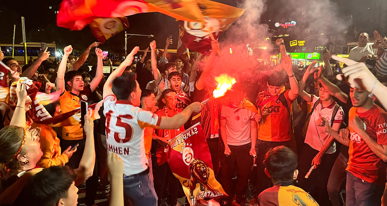 Galatasaray’ın şampiyonluğu Adana’da coşkuyla kutlandı