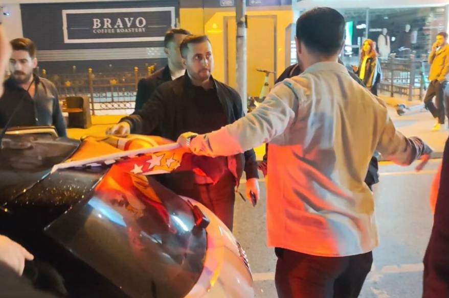 Bağdat Caddesi’nde tansiyon yükseldi, polis önledi