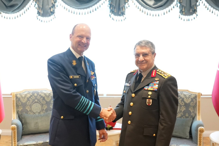 Genelkurmay Başkanı Bayraktaroğlu, Belçikalı mevkidaşı ile görüştü