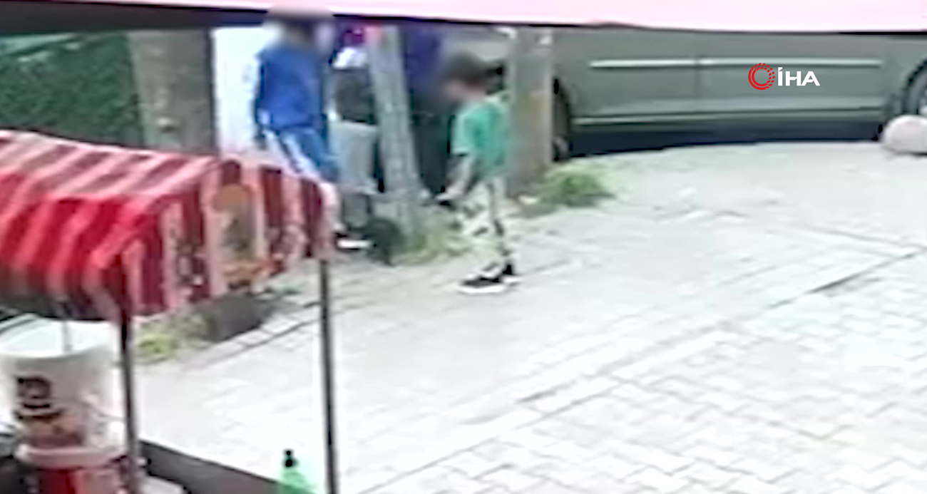 Esenler’de kediye bıçakla zarar veren iki çocuk kendilerini uyaran kadının üzerine yürüdü