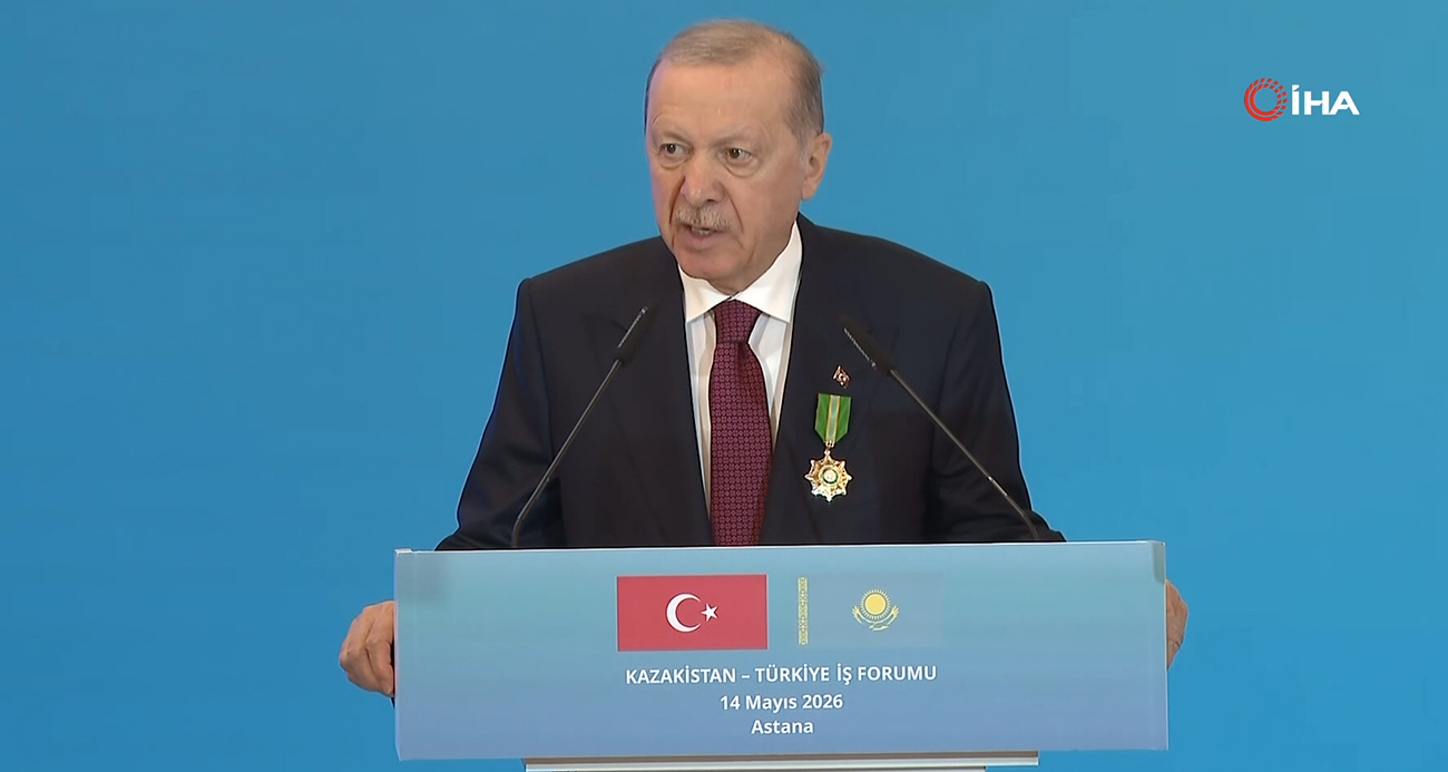 Cumhurbaşkanı Erdoğan: "Türk dünyası olarak barış, refah ve huzur ikliminin tesisi için sorumluluk almaktan hiçbir zaman kaçınmayacağız"