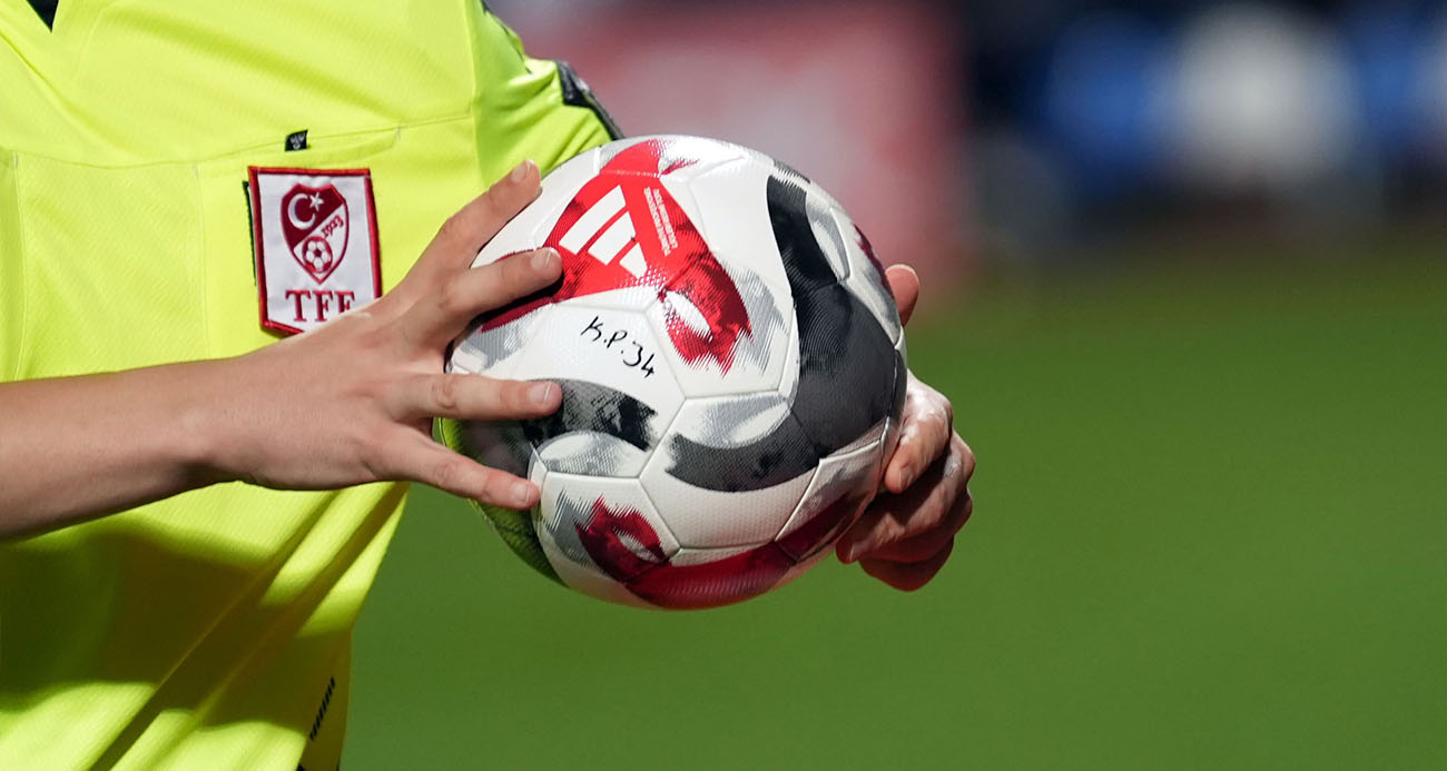Trendyol Süper Lig’de 34. ve son haftanın hakemleri belli oldu