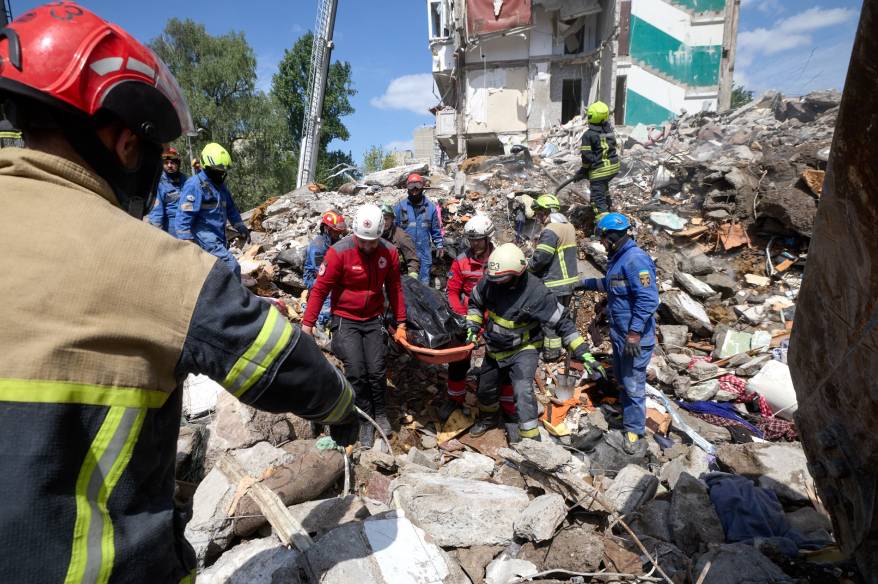 Rusya’nın Kiev’e yönelik saldırısında ölü sayısı 8’e yükseldi
