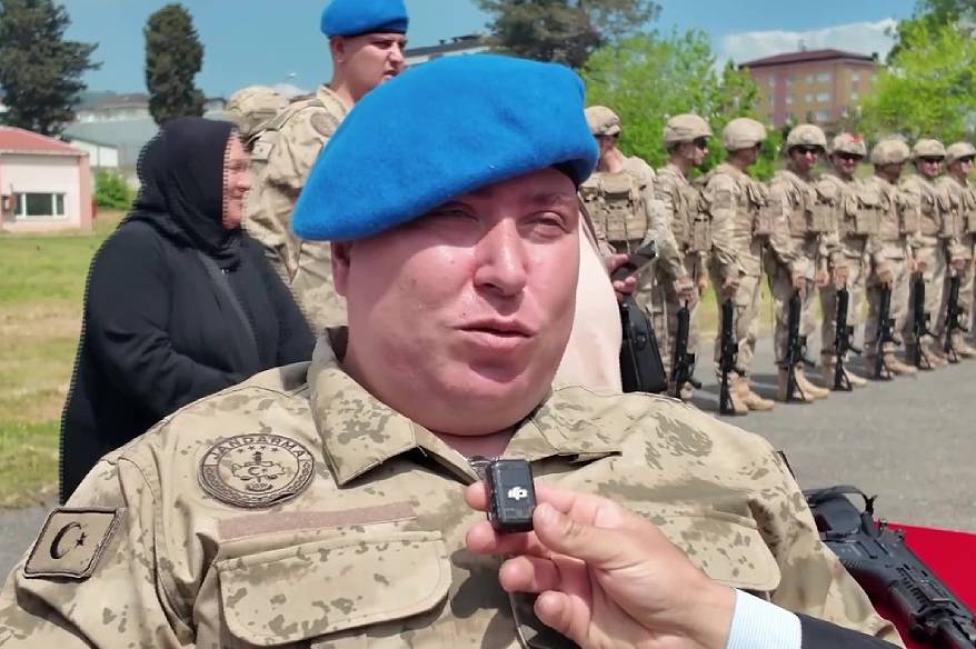 "Hayalindeki üniformayı giydi: Serkan’ın mutluluğu gözleri doldurdu"