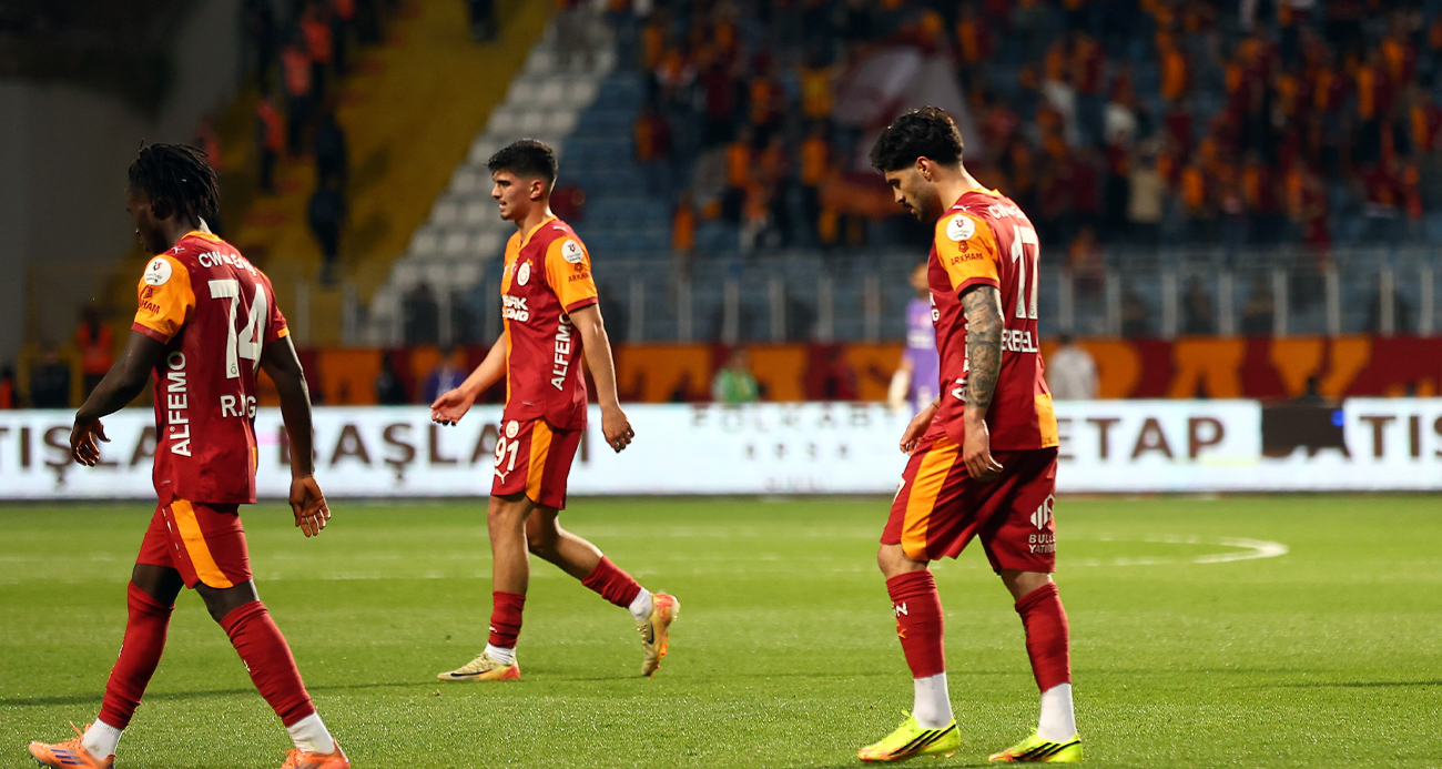 Şampiyon Galatasaray sezonu mağlubiyetle tamamladı