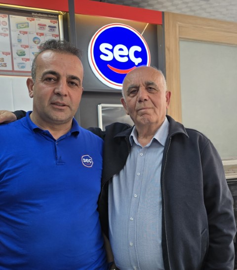 Baba-oğulun mahalle bakkalından Seç Market’e uzanan 40 yıllık yolculuğu