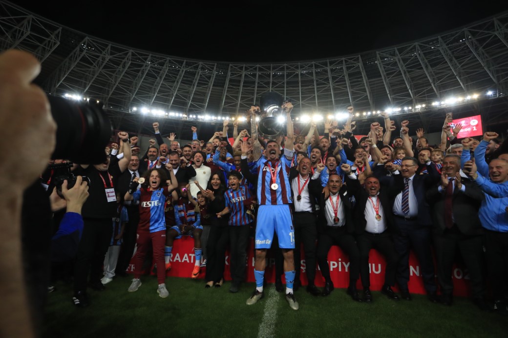 Trabzonspor, Ziraat Türkiye Kupası’na kavuştu