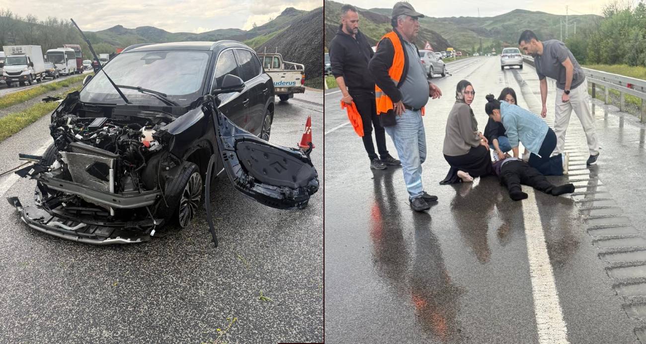 Yozgat’ta kaza yapanlara yardım etmek için yolun karşısına geçmek isterken otomobilin çarptığı yaya hayatını kaybetti.