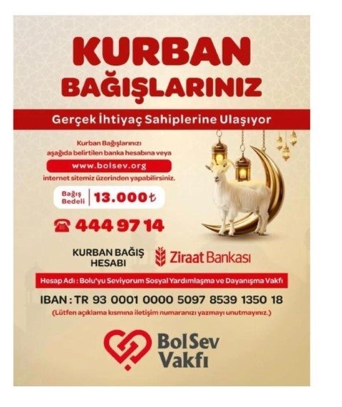 Para toplayıp kurban kesmediği iddia edilen BOLSEV bu yıl bağış toplamadı