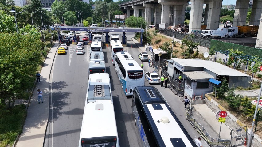 Bayram öncesi 15 Temmuz Demokrasi Otogarı’nda sıkı denetim