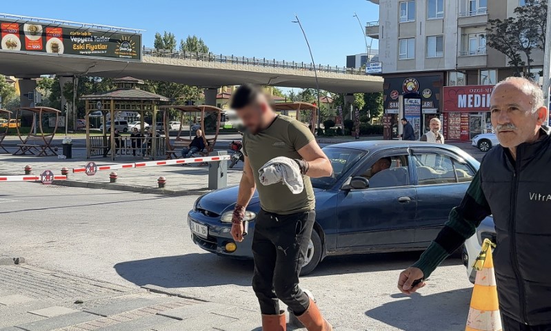 Acemi kasaplar hastaneye koştu!