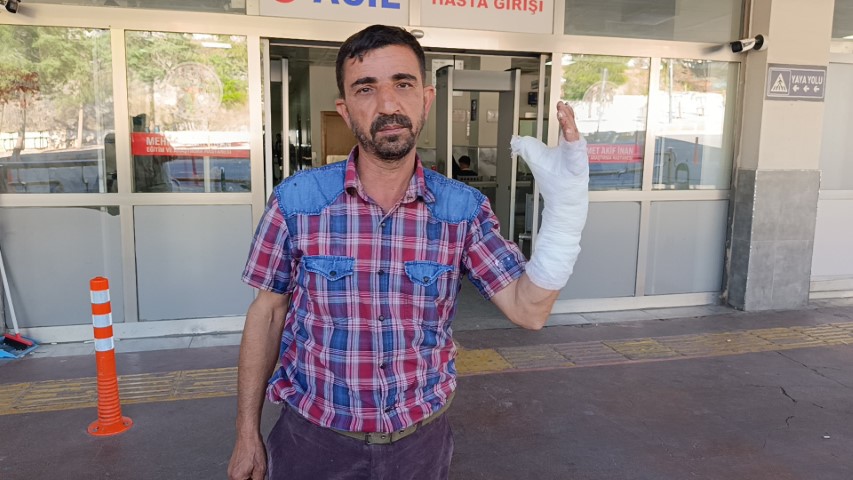 Acemi kasaplar hastaneye koştu!