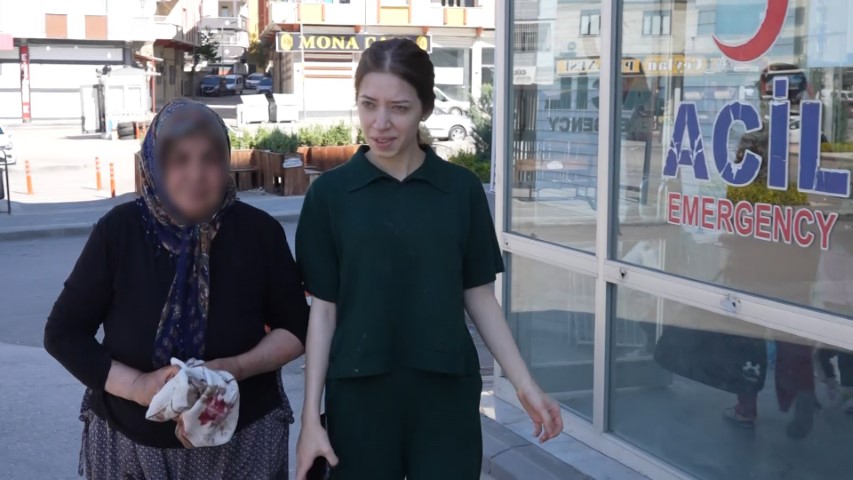Acemi kasaplar hastaneye koştu!